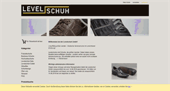 Desktop Screenshot of levelschuh.de